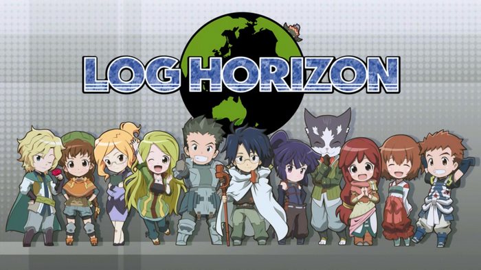 Log Horizon characters in chibi style