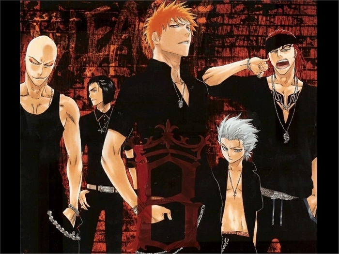 Group of men from Bleach