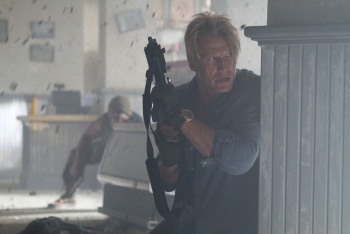 Gunnar Jensen with assault rifle