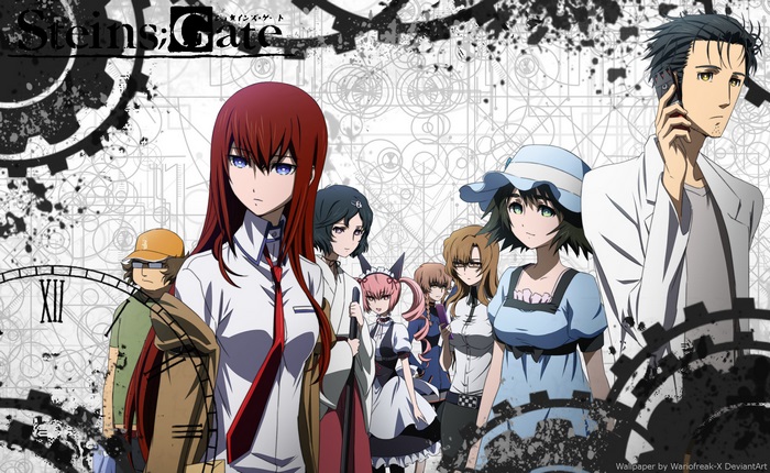 Steins;Gate characters with Suzuha Amane