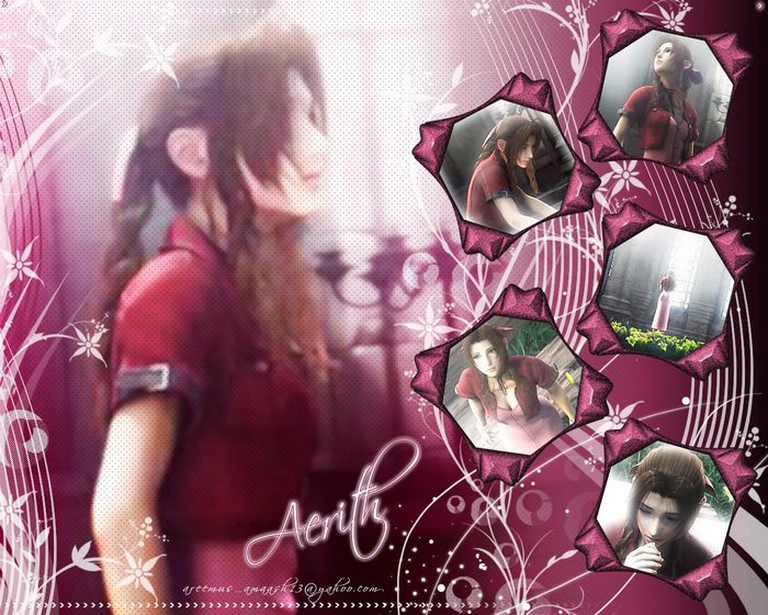 Aerith Gainsborough from Final Fantasy VII