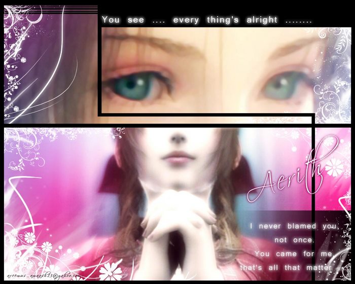 Aerith Gainsborough from Final Fantasy VII