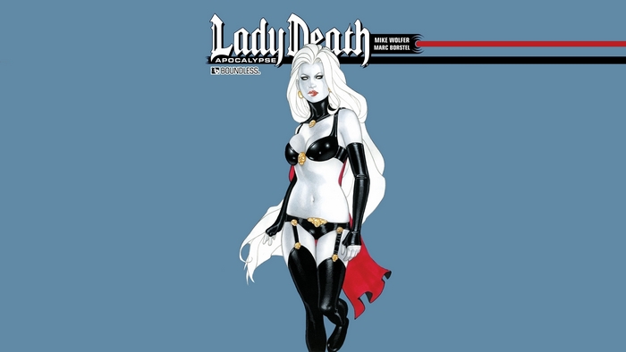 Lady Death Apocalypse by Mike Wolfer and Marc Borstel