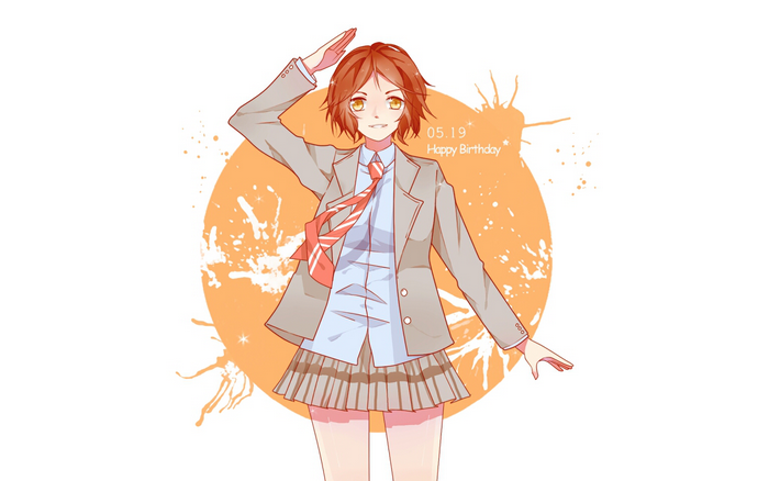 Tsubaki Sawabe from Your Lie in April