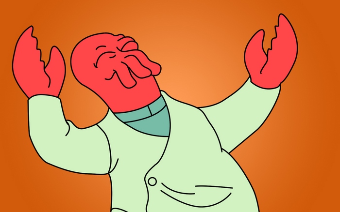 Dr. Zoidberg from Futurama