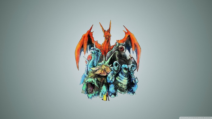 Pokemon Charizard Blastoise Venusaur Lapras Snorlax