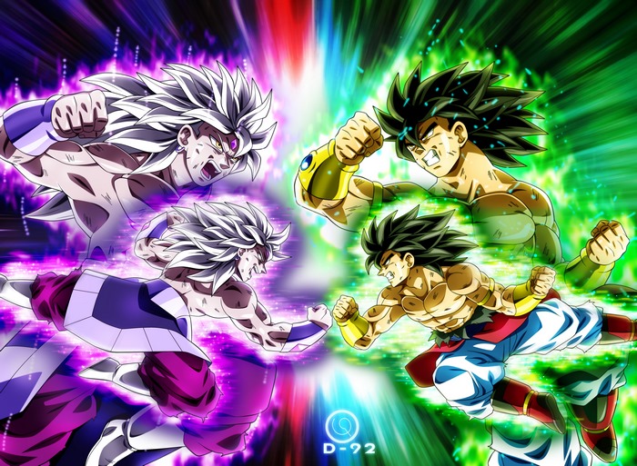 Broly and Kale from Dragon Ball