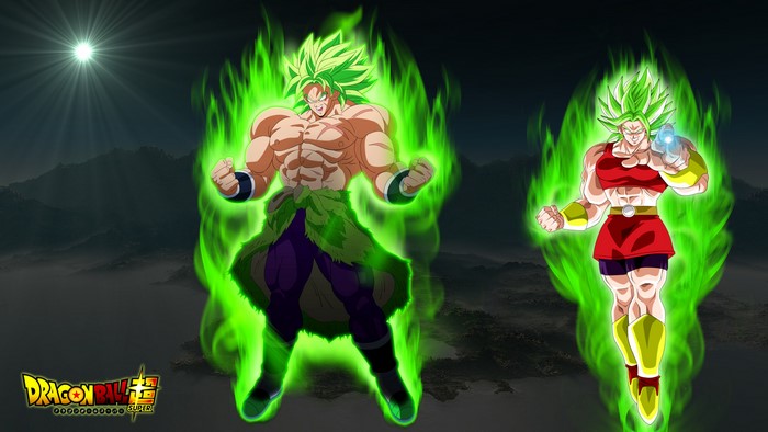 Broly and Kale from Dragon Ball Super