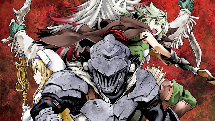 Goblin Slayer and companions