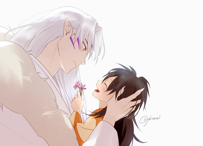 Sesshomaru and Rin from InuYasha