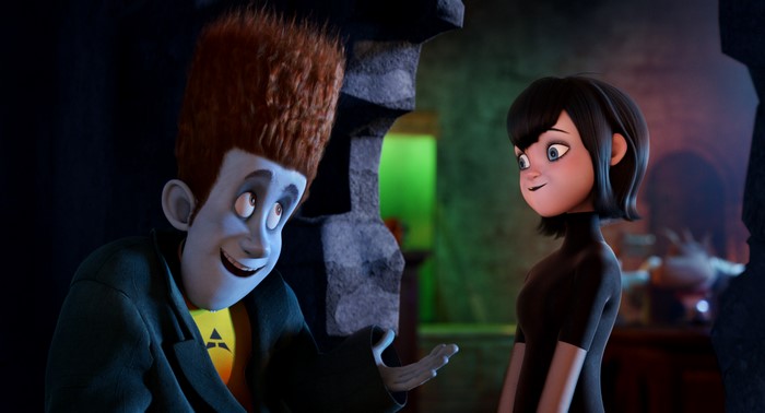 Mavis and Johnny from Hotel Transylvania