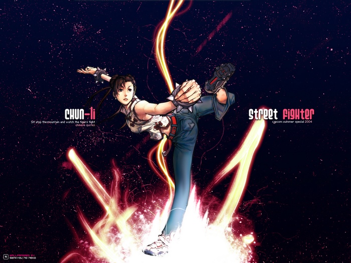 Chun-Li from Street Fighter