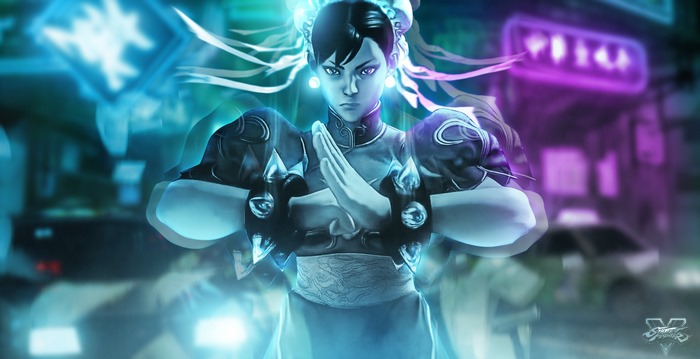 Chun-Li from Street Fighter