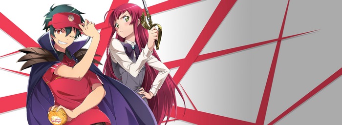 Sadao Maou and Emi Yusa from The Devil is a Part-Timer!