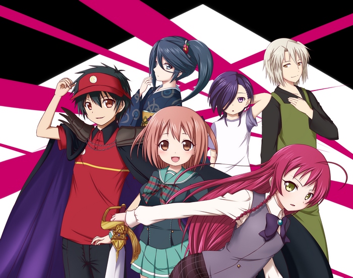 The Devil Is a Part-Timer! Sadao Maou and friends