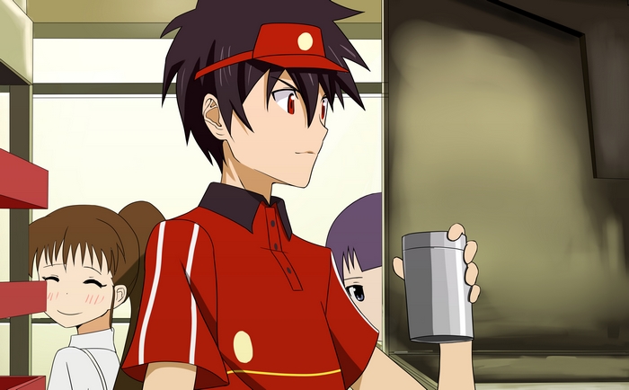 Sadao Maou and friends at work