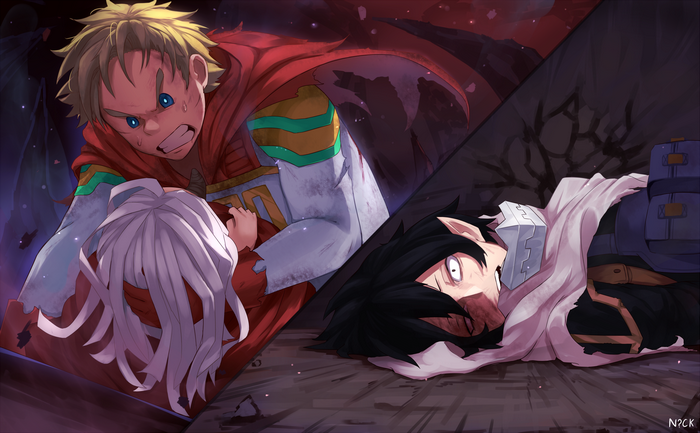 Mirio Togata and Eri from My Hero Academia