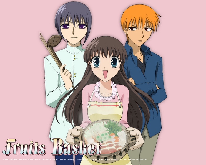 Fruits Basket characters with Tohru Honda