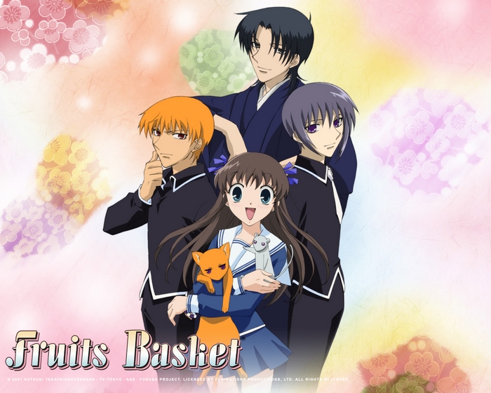 Fruits Basket characters with Kyo Sohma
