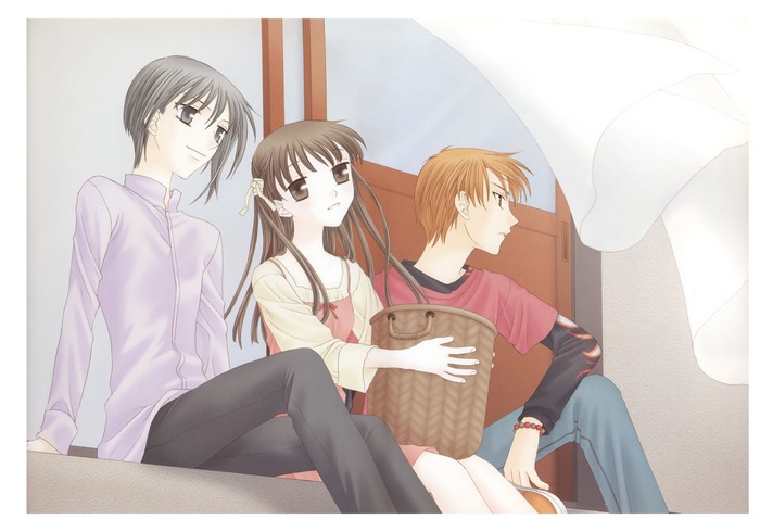 Kyo Sohma and friends from Fruits Basket