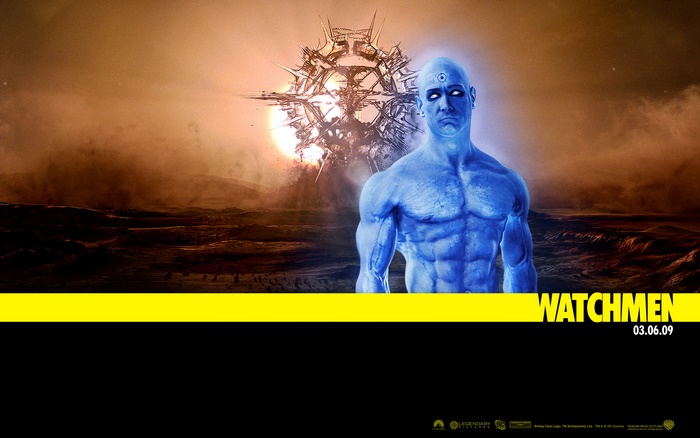 Doctor Manhattan from Watchmen