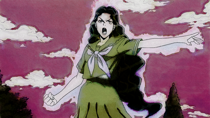Yukako Yamagishi from JoJo's Bizarre Adventure