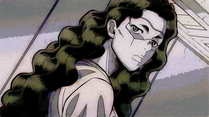 Yukako Yamagishi from JoJo's Bizarre Adventure