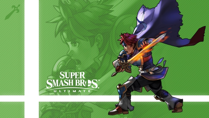 Roy from Fire Emblem in Super Smash Bros. Ultimate