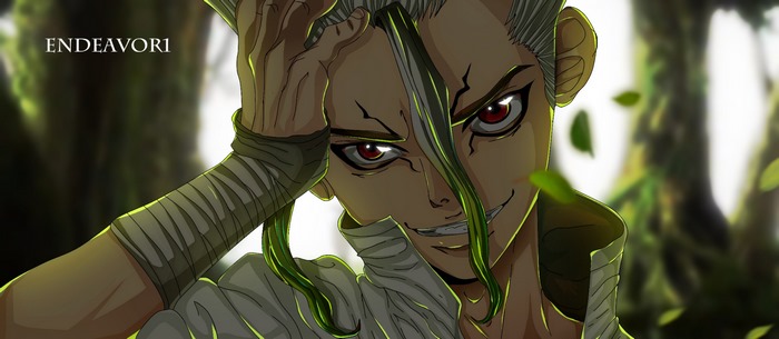 Senku Ishigami from Dr. Stone
