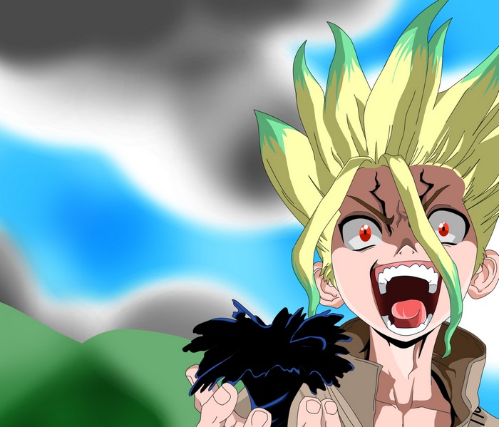Senku Ishigami from Dr. Stone