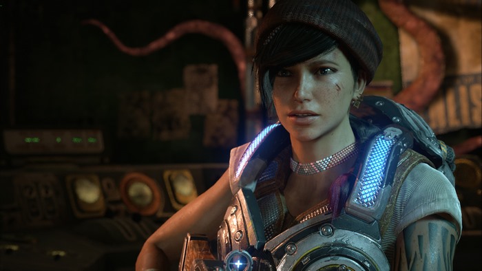 Kait Diaz from Gears of War 4K
