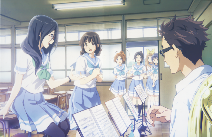 Asuka Tanaka and friends in a classroom