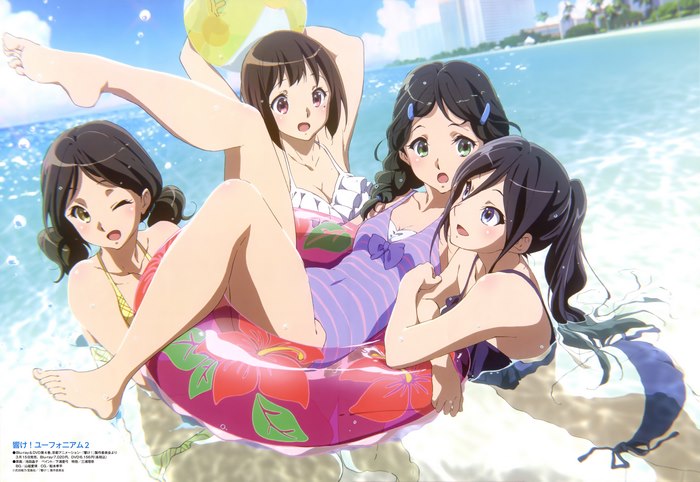 4 Girls from Sound! Euphonium 2 at the Beach