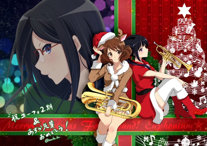 Asuka Tanaka and friends from Sound! Euphonium