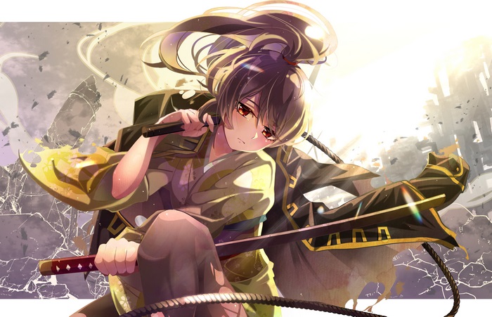 Okita Sougo from Gintama