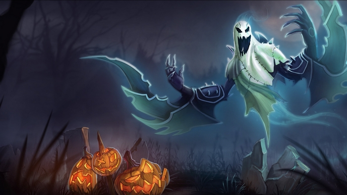 Nocturne from League of Legends Halloween