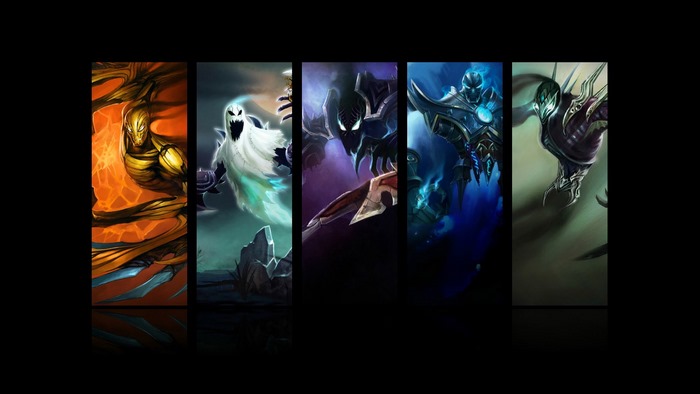 League of Legends champions montage