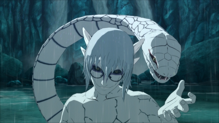 Kabuto Yakushi with White Snake