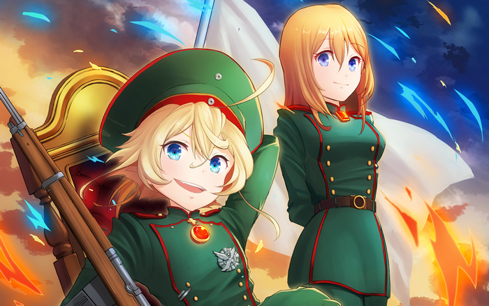 Viktoriya Ivanovna Serebryakov from Saga of Tanya the Evil