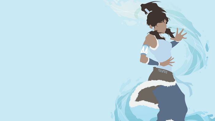 Korra from The Legend of Korra waterbending