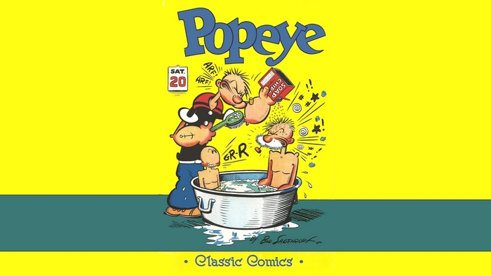 Popeye by Bud Sagendorf Classic Comics