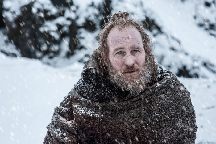 Thoros of Myr in the snow
