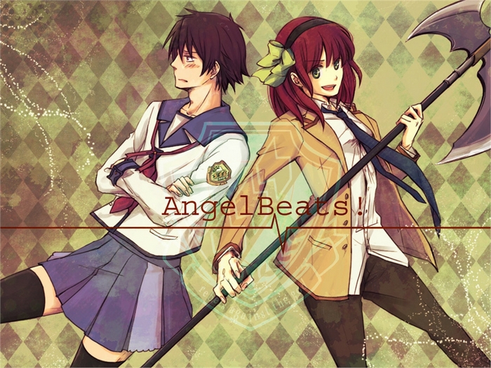 Otonashi and Kanade from Angel Beats!