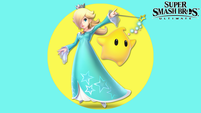 Rosalina and Luma from Super Smash Bros. Ultimate