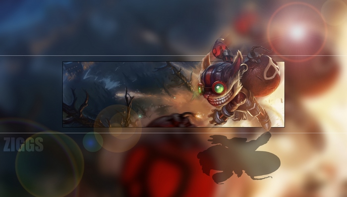 Ziggs from League of Legends