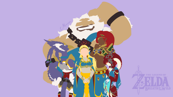 Characters from The Legend of Zelda: Breath of the Wild