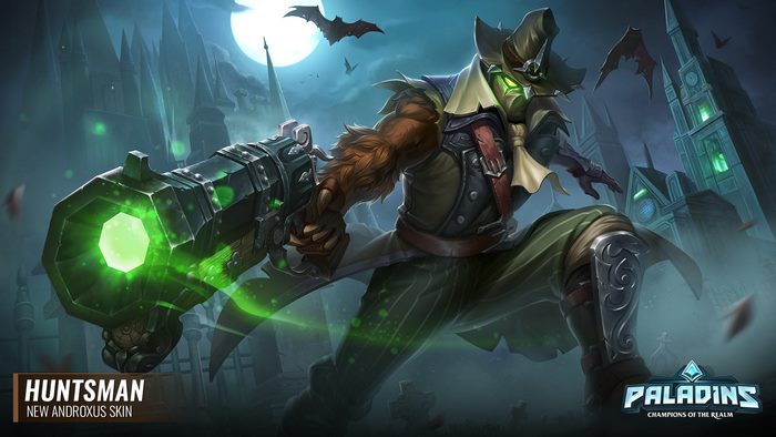 Huntsman New Androxus Skin from Paladins