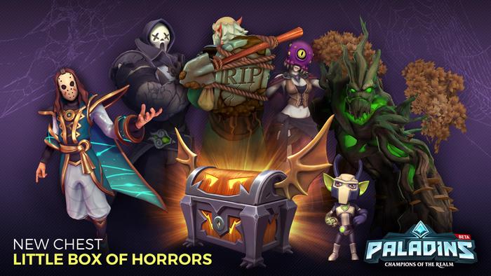 Little Box of Horrors chest from Paladins
