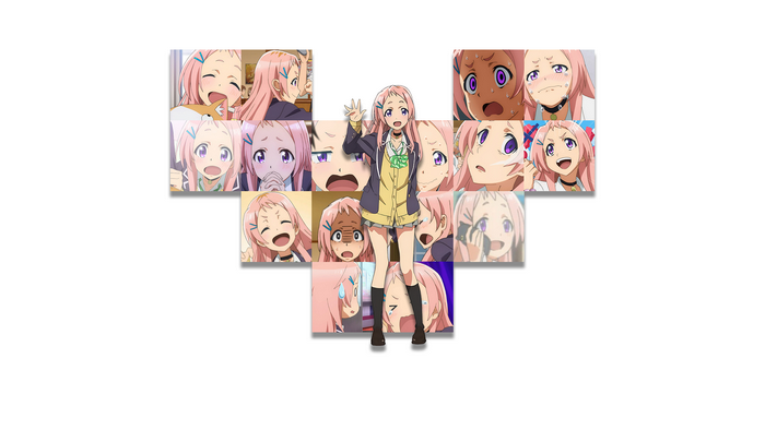 Aguri from Gamers! anime character expressions
