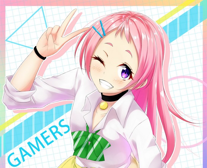 Aguri from Gamers! anime